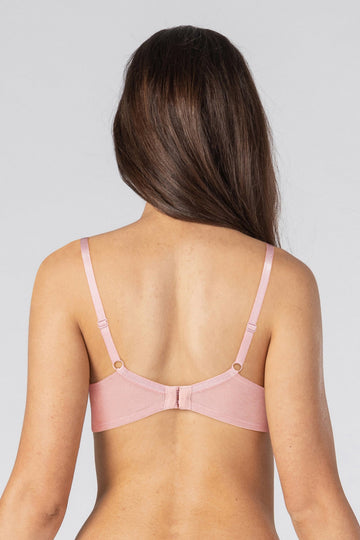 BLS - Caprina Non Wired And Non Padded Cotton Bra - Soft Pink